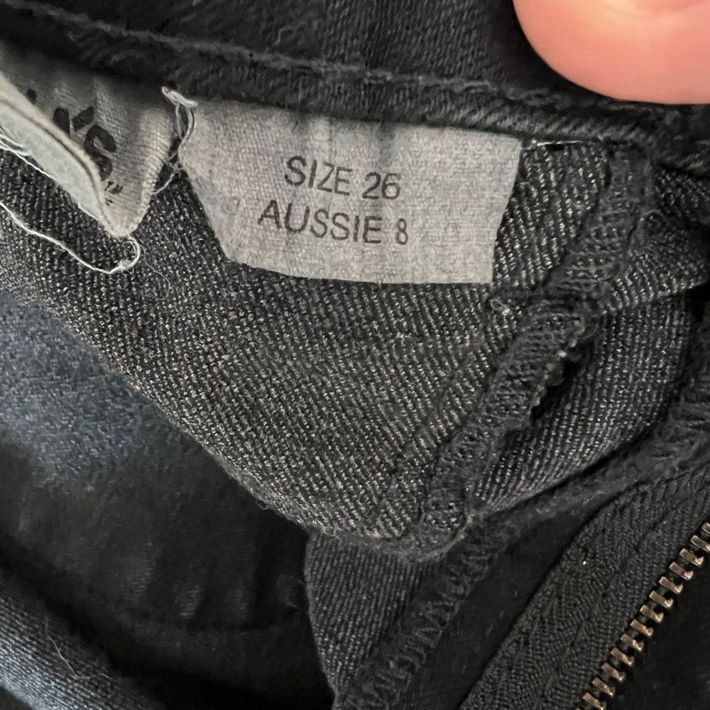 Rollas West Coast super skinny black denim jeans - Picture 7 of 7